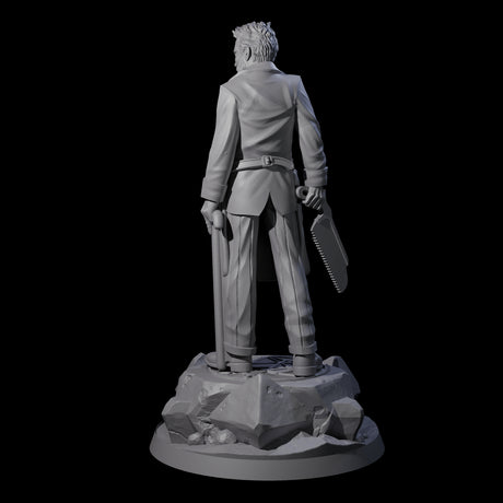 Stony Human Medic Miniature for Dungeons and Dragons, Pathfinder or other TTRPGs