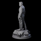 Stony Human Medic Miniature for Dungeons and Dragons, Pathfinder or other TTRPGs