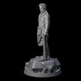Stony Human Medic Miniature for Dungeons and Dragons, Pathfinder or other TTRPGs