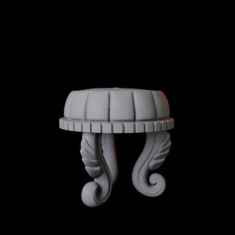 Stool Miniature for Dungeons and Dragons, Pathfinder or other TTRPGs