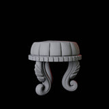 Stool Miniature for Dungeons and Dragons, Pathfinder or other TTRPGs