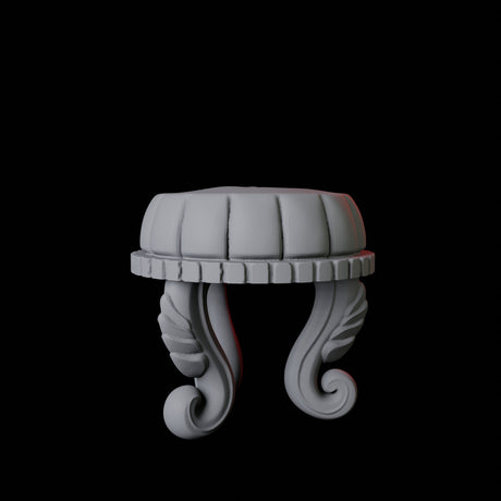 Stool Miniature for Dungeons and Dragons, Pathfinder or other TTRPGs