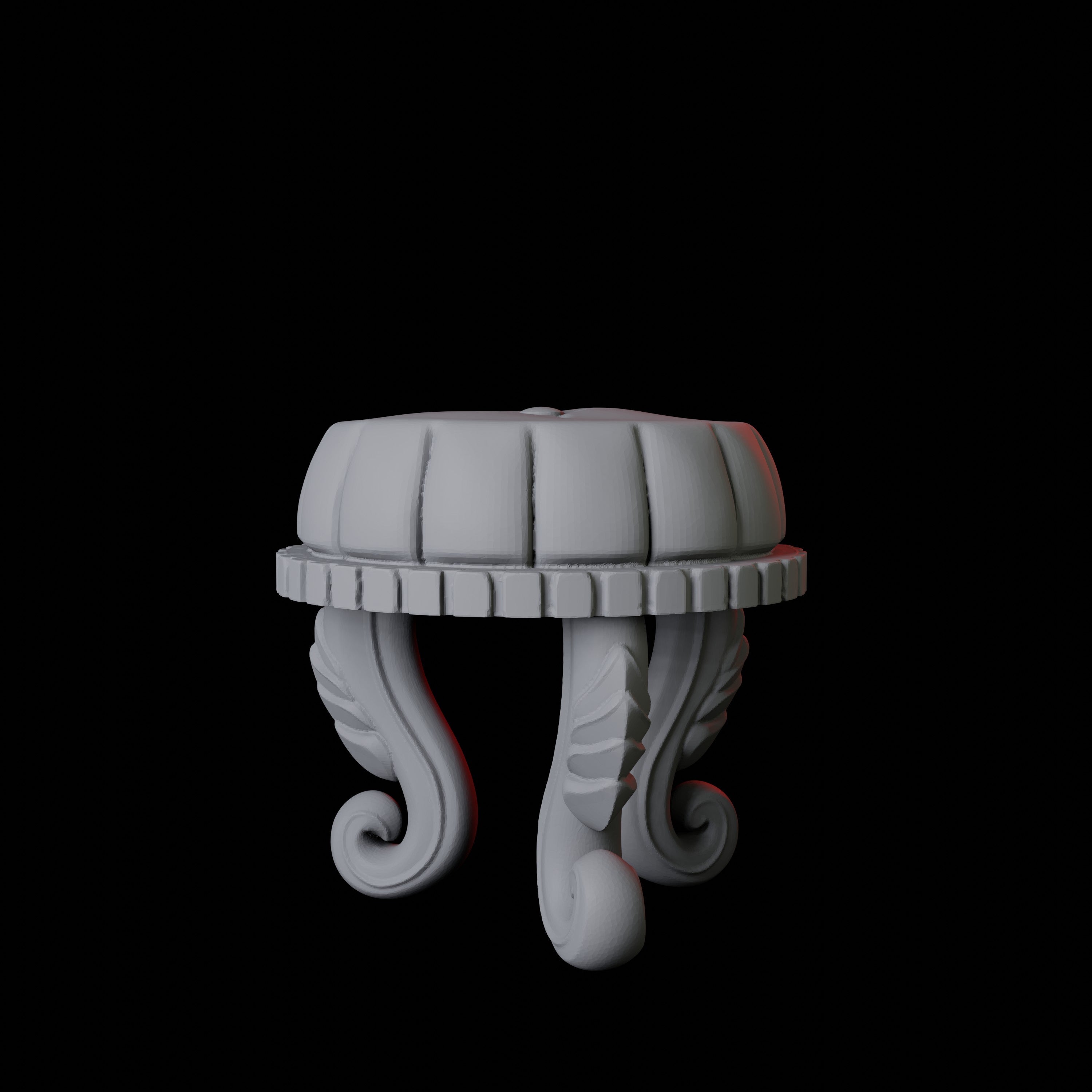 Stool Miniature for Dungeons and Dragons