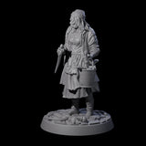 Stopped In Her Tracks Human Mariner Miniature for Dungeons and Dragons, Pathfinder or other TTRPGs