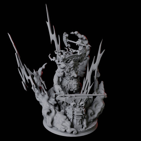 Storm Giant Blacksmith Miniature for Dungeons and Dragons, Pathfinder or other TTRPGs
