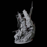Storm Giant Blacksmith Miniature for Dungeons and Dragons, Pathfinder or other TTRPGs