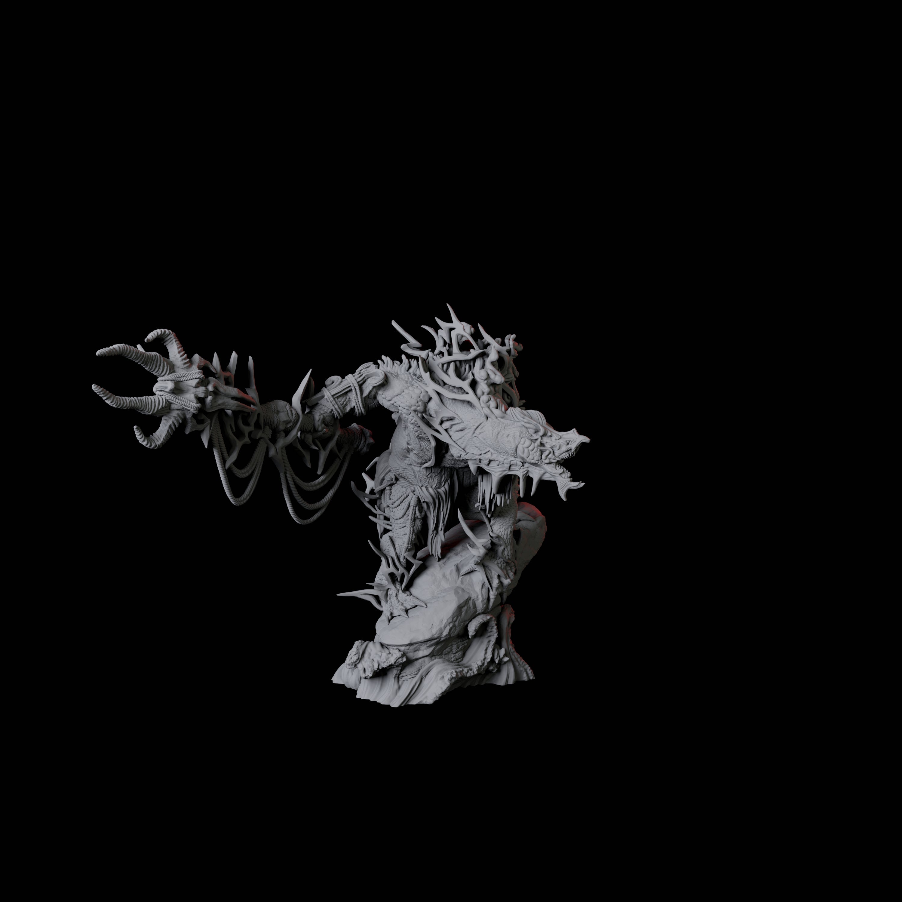 Storm Troll A Miniature for Dungeons and Dragons, Pathfinder or other TTRPGs