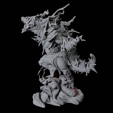 Storm Troll B Miniature for Dungeons and Dragons, Pathfinder or other TTRPGs