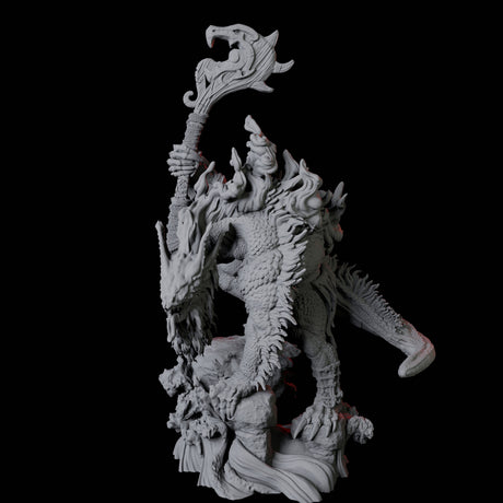 Storm Troll C Miniature for Dungeons and Dragons, Pathfinder or other TTRPGs