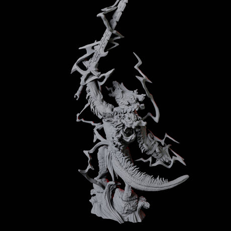 Storm Troll Champion Miniature for Dungeons and Dragons, Pathfinder or other TTRPGs