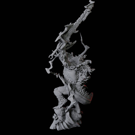 Storm Troll Champion Miniature for Dungeons and Dragons, Pathfinder or other TTRPGs