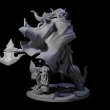 Storming Battle Frost Giant Miniature for Dungeons and Dragons, Pathfinder or other TTRPGs
