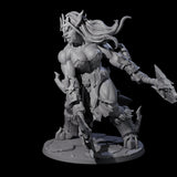 Storming Battle Frost Giant Miniature for Dungeons and Dragons, Pathfinder or other TTRPGs