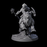 Storming Leonin Cavalry B Miniature for Dungeons and Dragons, Pathfinder or other TTRPGs