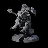 Storming Leonin Cavalry B Miniature for Dungeons and Dragons, Pathfinder or other TTRPGs