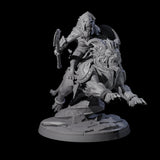 Storming Leonin Cavalry B Miniature for Dungeons and Dragons, Pathfinder or other TTRPGs