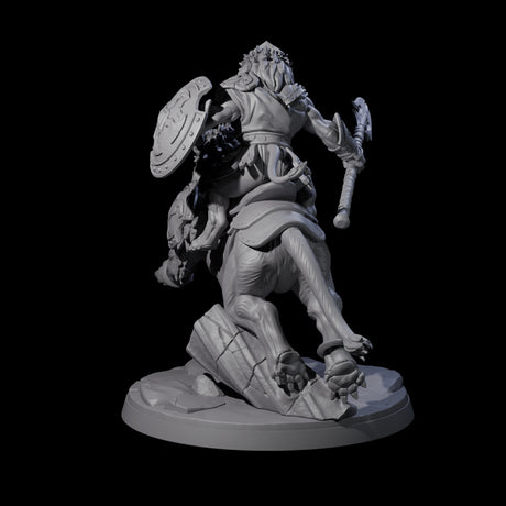 Storming Leonin Cavalry B Miniature for Dungeons and Dragons, Pathfinder or other TTRPGs