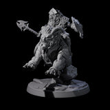 Storming Leonin Cavalry B Miniature for Dungeons and Dragons, Pathfinder or other TTRPGs