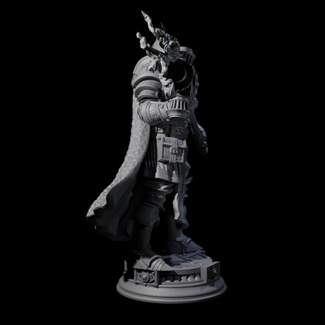 Stormswept Elf Paladin Miniature for Dungeons and Dragons, Pathfinder or other TTRPGs
