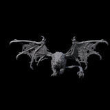Stretching Dark Manticore A Miniature for Dungeons and Dragons, Pathfinder or other TTRPGs