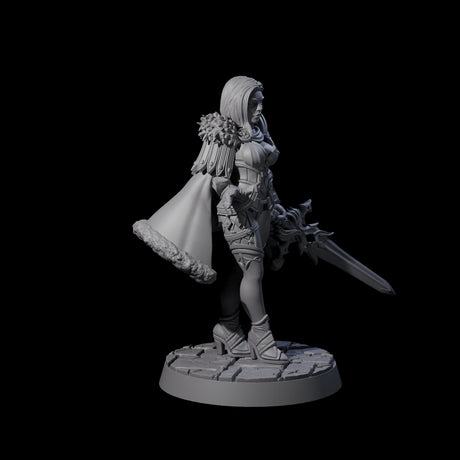 Striding Blade Warrior Miniature for Dungeons and Dragons, Pathfinder or other TTRPGs