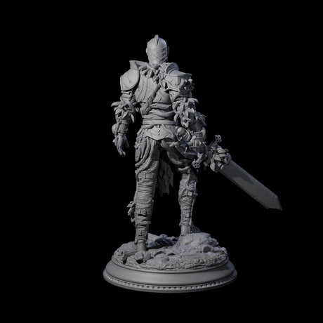 Striding Fae Knight A Miniature for Dungeons and Dragons, Pathfinder or other TTRPGs