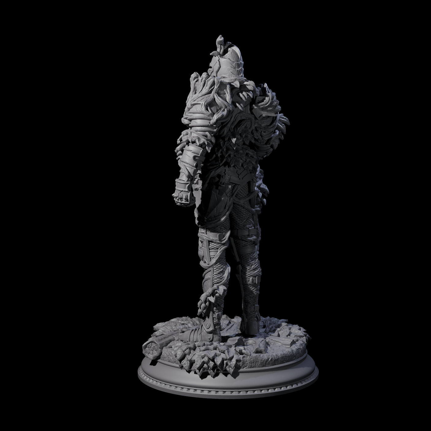 Striding Fae Knight B Miniature for Dungeons and Dragons, Pathfinder or other TTRPGs