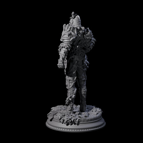 Striding Fae Knight B Miniature for Dungeons and Dragons, Pathfinder or other TTRPGs