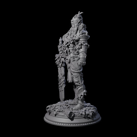 Striding Fae Knight B Miniature for Dungeons and Dragons, Pathfinder or other TTRPGs