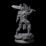 Striding Fae Knight C Miniature for Dungeons and Dragons, Pathfinder or other TTRPGs