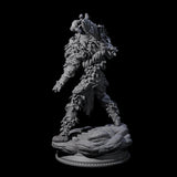 Striding Fae Knight C Miniature for Dungeons and Dragons, Pathfinder or other TTRPGs