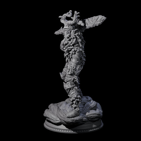 Striding Fae Knight C Miniature for Dungeons and Dragons, Pathfinder or other TTRPGs
