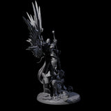 Striking Celestial Solar Miniature for Dungeons and Dragons, Pathfinder or other TTRPGs
