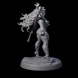 Striking Cleric Pin-up Miniature for Dungeons and Dragons, Pathfinder or other TTRPGs