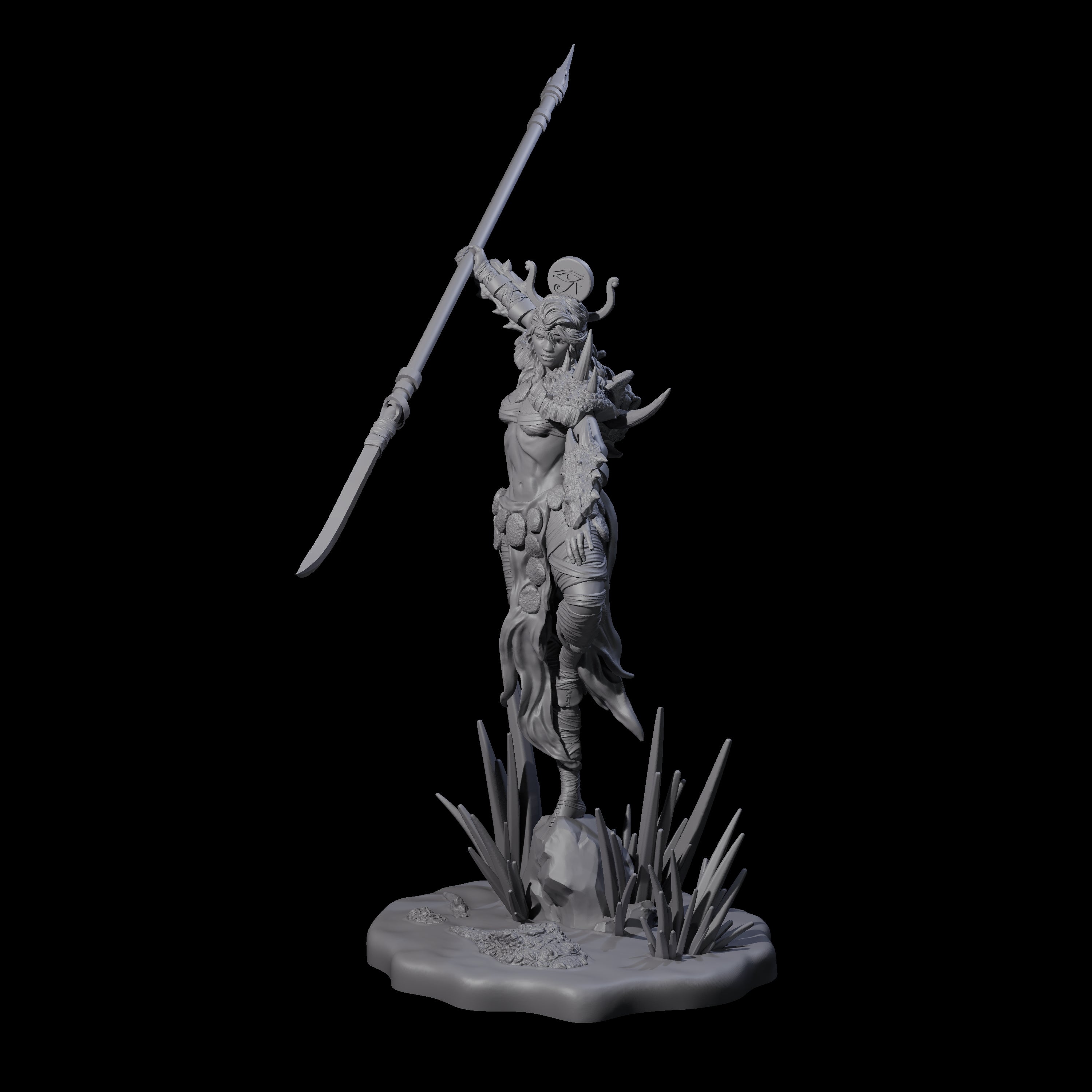 Striking Death Hunter Miniature for Dungeons and Dragons, Pathfinder or other TTRPGs