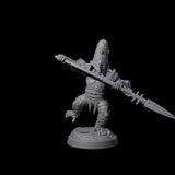 Striking Furry Orc A Miniature for Dungeons and Dragons, Pathfinder or other TTRPGs
