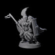 Striking Gladiator Miniature for Dungeons and Dragons, Pathfinder or other TTRPGs