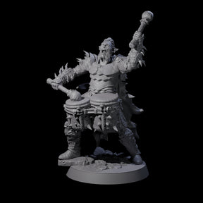 Striking Hobgoblin Drummer Miniature for Dungeons and Dragons, Pathfinder or other TTRPGs