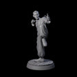 Striking Kung Fu Master Miniature for Dungeons and Dragons, Pathfinder or other TTRPGs