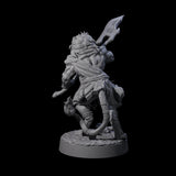 Striking Leonin Warblade A Miniature for Dungeons and Dragons, Pathfinder or other TTRPGs