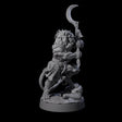 Striking Leonin Warblade C Miniature for Dungeons and Dragons, Pathfinder or other TTRPGs