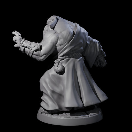 Striking Loxodon Monk A Miniature for Dungeons and Dragons, Pathfinder or other TTRPGs