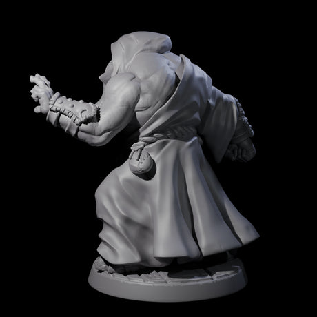 Striking Loxodon Monk A Miniature for Dungeons and Dragons, Pathfinder or other TTRPGs