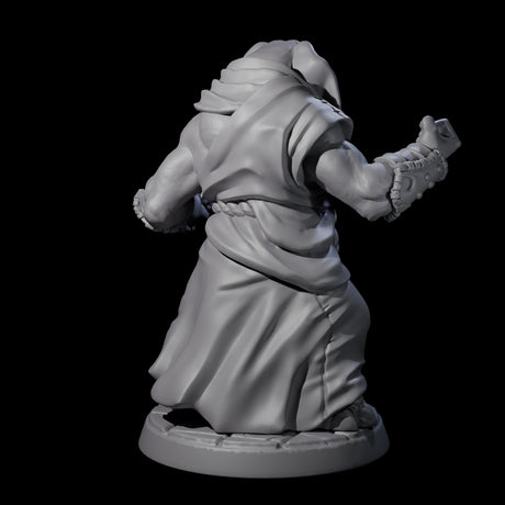 Striking Loxodon Monk B Miniature for Dungeons and Dragons, Pathfinder or other TTRPGs