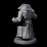 Striking Loxodon Monk B Miniature for Dungeons and Dragons, Pathfinder or other TTRPGs