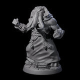 Striking Loxodon Monk B Miniature for Dungeons and Dragons, Pathfinder or other TTRPGs