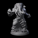 Striking Loxodon Monk B Miniature for Dungeons and Dragons, Pathfinder or other TTRPGs