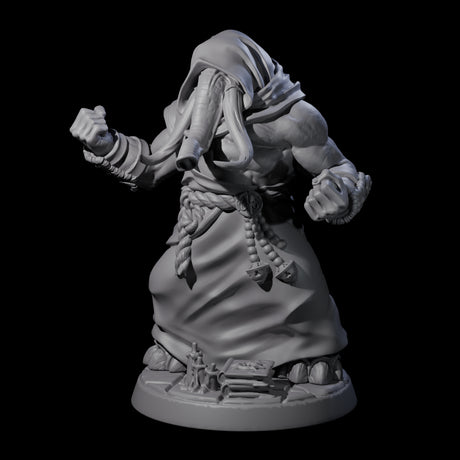 Striking Loxodon Monk B Miniature for Dungeons and Dragons, Pathfinder or other TTRPGs