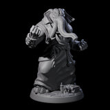 Striking Loxodon Monk B Miniature for Dungeons and Dragons, Pathfinder or other TTRPGs