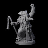 Striking Loxodon Monk C Miniature for Dungeons and Dragons, Pathfinder or other TTRPGs